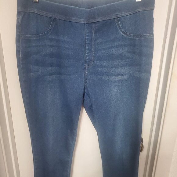 Time And Tru High Rise Capri Jeggings Bundle Of 3 Women's Size XXL - Picture 3 of 11